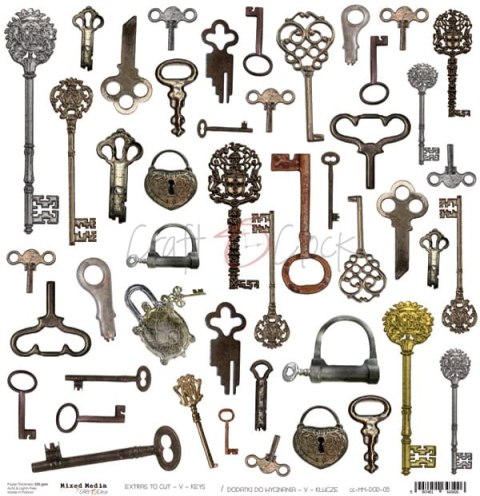 CC KLUCZE - arkusz dodatków do wycięcia [CC-MM-DOD-5]