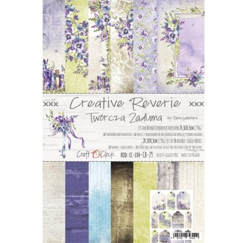 CREATIVE REVERIE - zestaw papierów 20,3x30,5cm [CC-A4-CR-29]