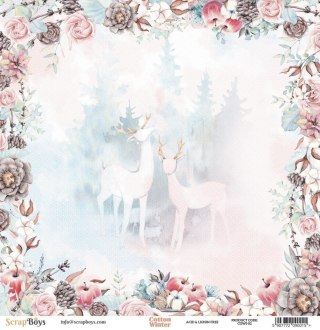 Cotton Winter - 02 - dwustronny papier 30,5x30,5cm [COWI-02]
