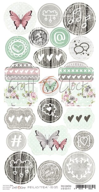 FELICI TEA- elementy DIE - CUTS