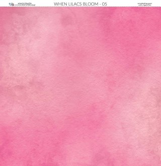 Galeria Papieru Papier do scrapbookingu 30x30cm Gdy kwitną bzy 05 GKB05