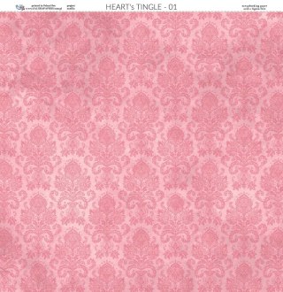 Galeria Papieru Papier do scrapbookingu 30x30cm Odruch serca 01 OS01