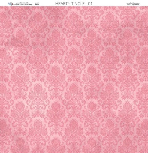 Galeria Papieru Papier do scrapbookingu 30x30cm Odruch serca 01 OS01