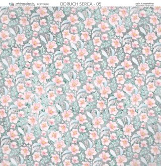 Galeria Papieru Papier do scrapbookingu 30x30cm Odruch serca 05 OS05