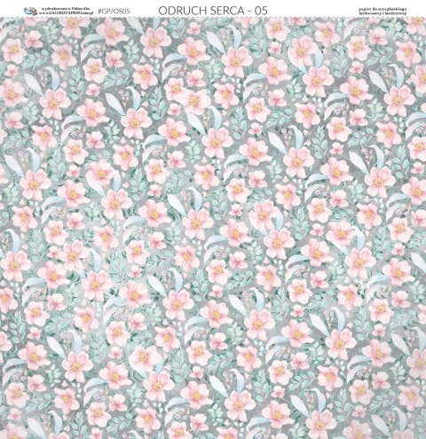 Galeria Papieru Papier do scrapbookingu 30x30cm Odruch serca 05 OS05