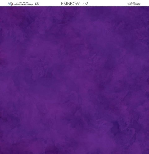 Galeria Papieru Papier do scrapbookingu 30x30cm Tęcza 02 T02