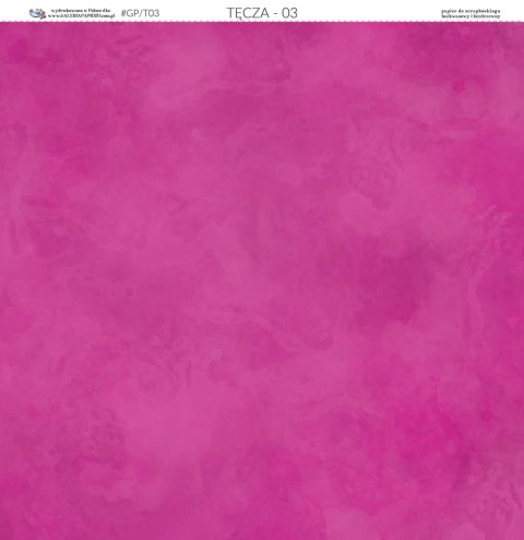 Galeria Papieru Papier do scrapbookingu 30x30cm Tęcza 03 T03