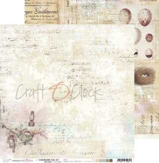 HUMMINGBIRD SONG - 01 - dwustronny papier 30,5x30,5cm [CC-HS-F06-01]