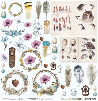 HUMMINGBIRD SONG - arkusz dodatków do wycięcia [CC-DOD-HBS-F06]