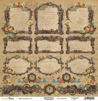 Industrial Romance - 06 - dwustronny papier 30,5x30,5cm [INRO-06]