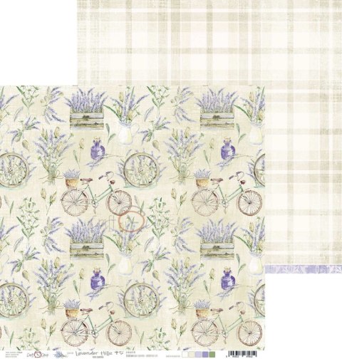 LAVENDER HILLS - 05 - dwustronny papier 30,5x30,5cm [CC-PD-LH-11-05]