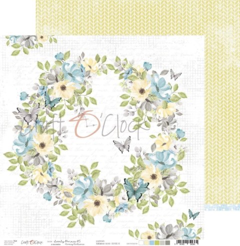 LOVELY PRINCE - 05 - dwustronny papier 30,5x30,5cm [CC-PD-LPB-25A-05]