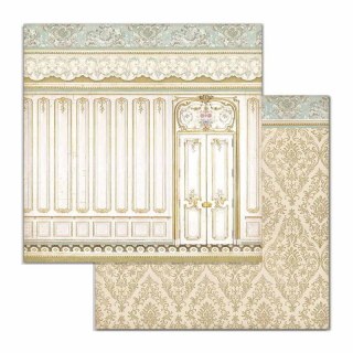 Papier do scrapbookingu 30x30cm Stamperia PRINCESS ŚCIANY sbb711