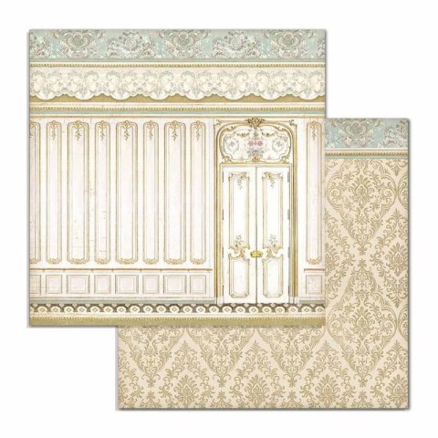 Papier do scrapbookingu 30x30cm Stamperia PRINCESS ŚCIANY sbb711