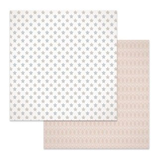 Papier do scrapbookingu 30x30cm Stamperia WINTER STAR - TŁO GWIAZDKOWE SBB622