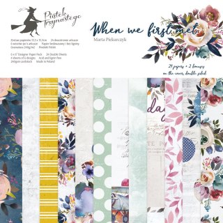 Piątek Trzynastego - Bloczek papierów When we first met, 6x6" P13-382