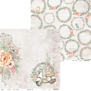 Piątek Trzynastego Papier Awakening 03, 12x12" 30x30cm - P13-437