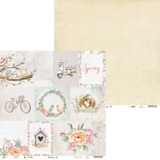 Piątek Trzynastego Papier Awakening 05, 12x12" 30x30cm - P13-439