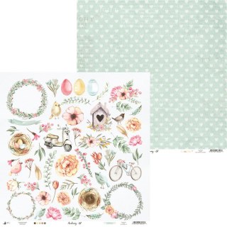 Piątek Trzynastego Papier Awakening 07, 12x12" 30x30cm - P13-441