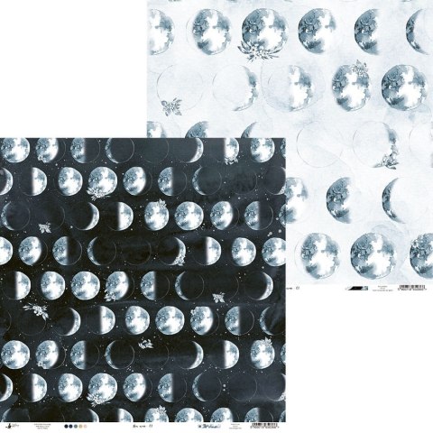 Piątek Trzynastego Papier New moon 01, 12x12" 30x30cm - P13-351
