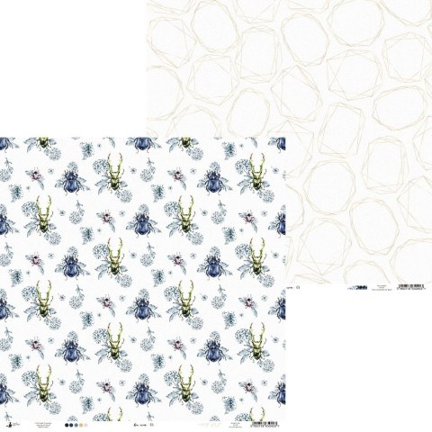 Piątek Trzynastego Papier New moon 05, 12x12" 30x30cm - P13-355