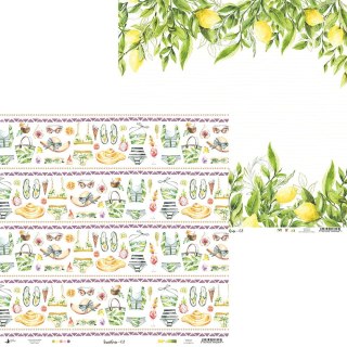 Piątek Trzynastego Papier Sunshine 02, 12x12" 30x30cm - P13-SUN-02