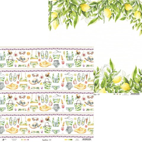 Piątek Trzynastego Papier Sunshine 02, 12x12" 30x30cm - P13-SUN-02