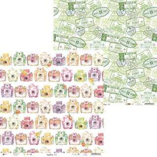 Piątek Trzynastego Papier Sunshine 04, 12x12" 30x30cm - P13-SUN-04