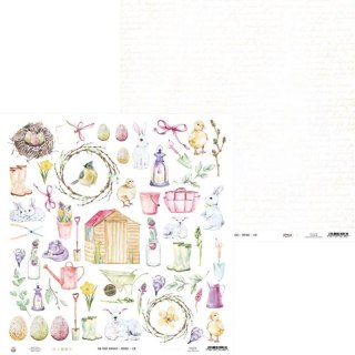 Piątek Trzynastego Papier The Four Seasons - Spring 07b, 12x12" 30x30cm - P13-SPR-07b