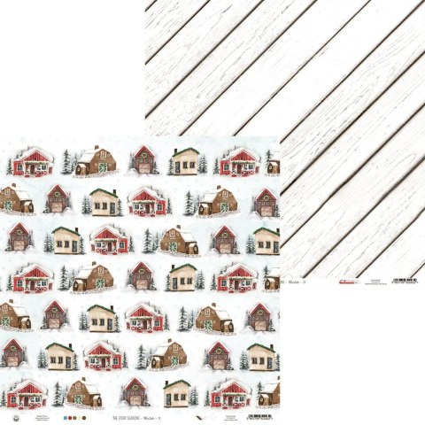 Piątek Trzynastego Papier The Four Seasons - Winter 01, 12x12 cali- P13-WIN-01