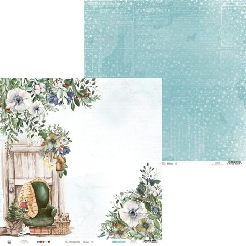 Piątek Trzynastego Papier The Four Seasons - Winter 03, 12x12 cali- P13-WIN-03