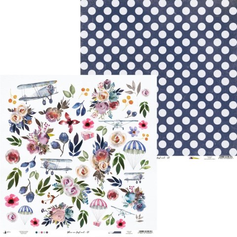 Piątek Trzynastego Papier When we first met 07, 12x12" 30x30cm - P13-380