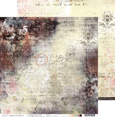 VINTAGE BISOU - 02 - dwustronny papier 30,5x30,5cm [CC-PD-VB-F3-02]