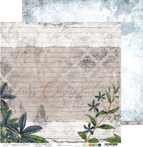 WILD GARDEN - 03 - dwustronny papier 30,5x30,5cm [CC-PD-WG-F5-03]