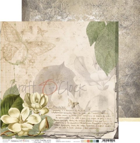 WILD GARDEN - 05 - dwustronny papier 30,5x30,5cm [CC-PD-WG-F5-05]