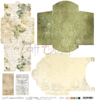 WILD GARDEN - arkusz z KOPERTAMI do wycięcia[CC-DOD-KOP-WG-F5]