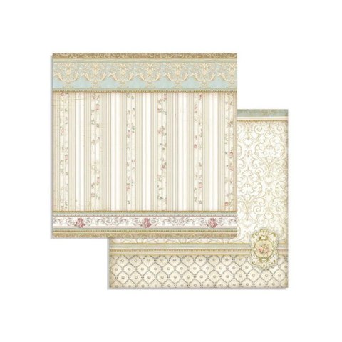 Zestaw 10 szt, papierów do scrapbookingu 20,3x20,3cm Stamperia PRINCESS SBBS18