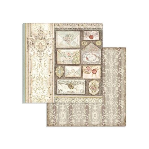 Zestaw 10 szt, papierów do scrapbookingu 20,3x20,3cm Stamperia PRINCESS SBBS18