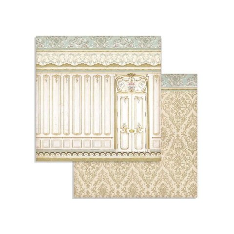 Zestaw 10 szt, papierów do scrapbookingu 20,3x20,3cm Stamperia PRINCESS SBBS18