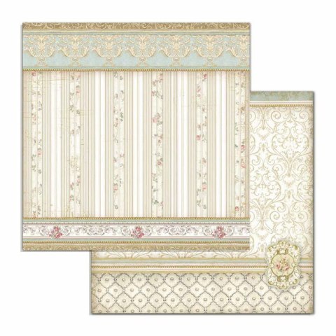 Zestaw 10 szt, papierów do scrapbookingu 30x30cm Stamperia PRINCESS SBBL75