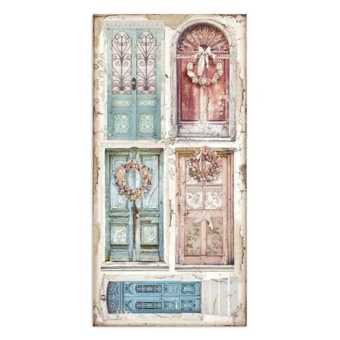 Zestaw 10 szt, papierów do scrapbookingu Stamperia 15x30,5cm PASSION SBBV02