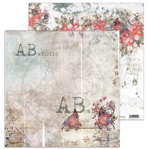 ABstudio papier Happy Holidays! arkusz 6 - Holiday Cheer - 30x30cm