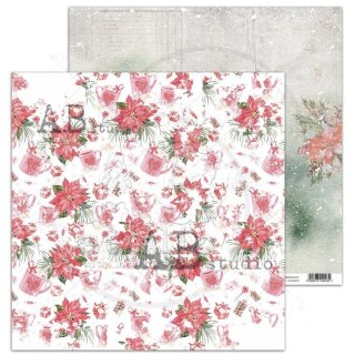 ABstudio papier Merry Merry arkusz 8 - Holiday Cheer - 30x30cm