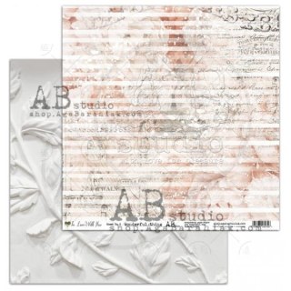 ABstudio papier Wonderful Thing - arkusz 3 - In love with - you 30x30cm