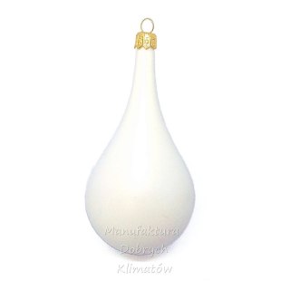 Bombka plastikowa kropla 11cm [208]