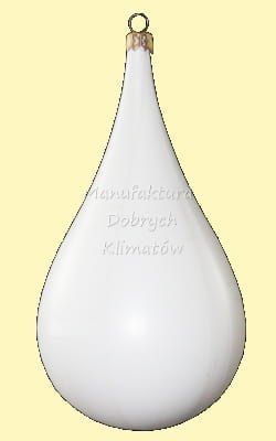 Bombka plastikowa kropla 17cm [163]