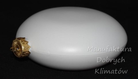 Bombka plastikowa płaska- medalion 9cm (548)