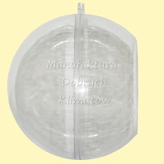 Bombka plexi 100 mm z otworem