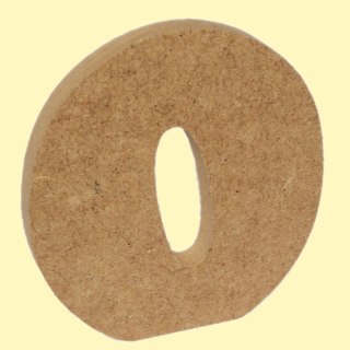 Cyfra 0 MDF 12mm wysokość 13cm (081)