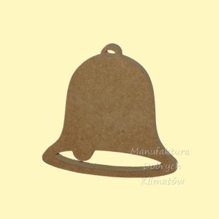 Dzwonek ok 12x12cm MDF 12mm (023) - mały